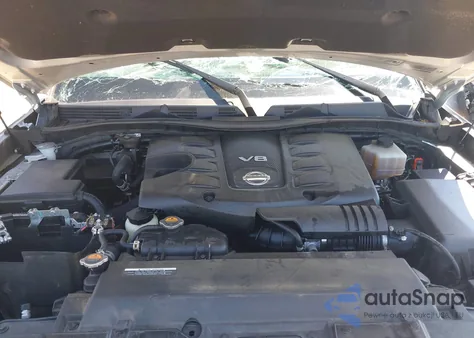 2022 Nissan Armada Sv 2Wd из США, поврежденный, VIN JN8AY2AC2N9162494